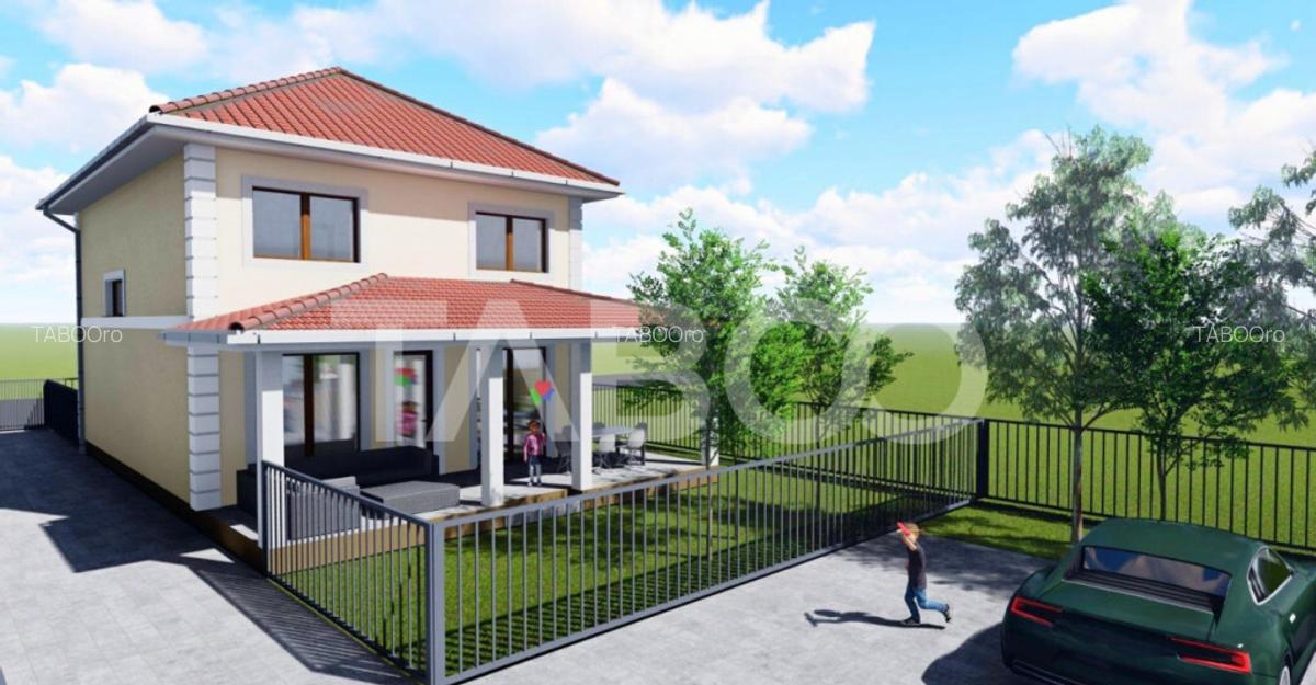 Casa individuala de vanzare cu 4 camere decomandate in Selim - 2
