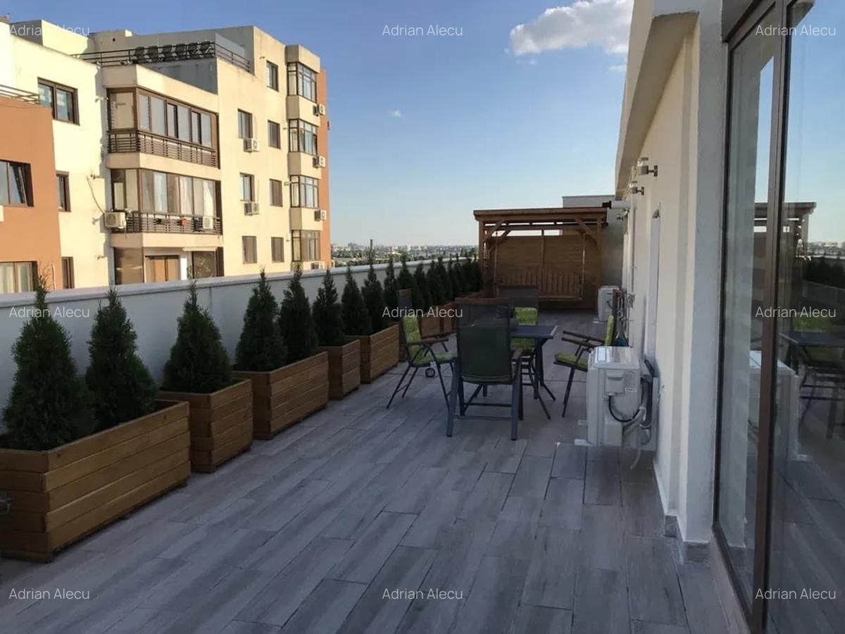 Penthouse 3 camere, 110 mp + terasa 80 mp, centrala, metrou, 3 locuri parcare - 7