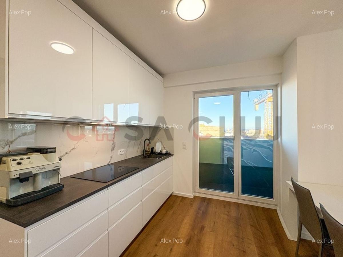 2 camere, finisat mobilat la cheie, vedere panoramica! - 5