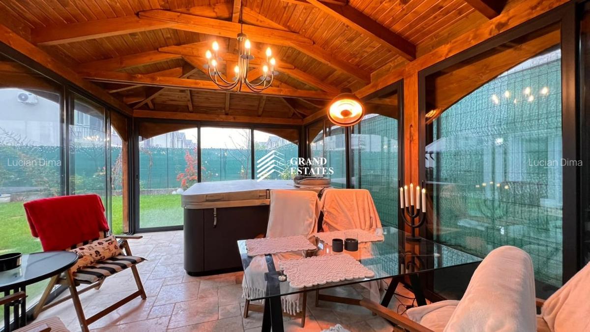 Casa eleganta cu 6 camere, complet mobilata si utilata – City Gardens, Otopeni - 18