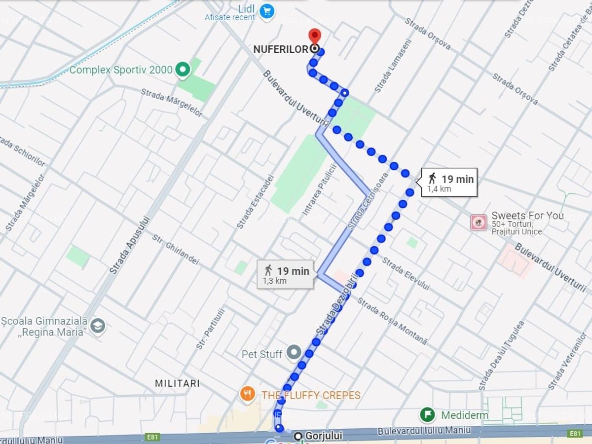 Militari, zona Lidl Uverturii, str. Stupca, 1 km metrou Gorjului, balcon inchis - 14