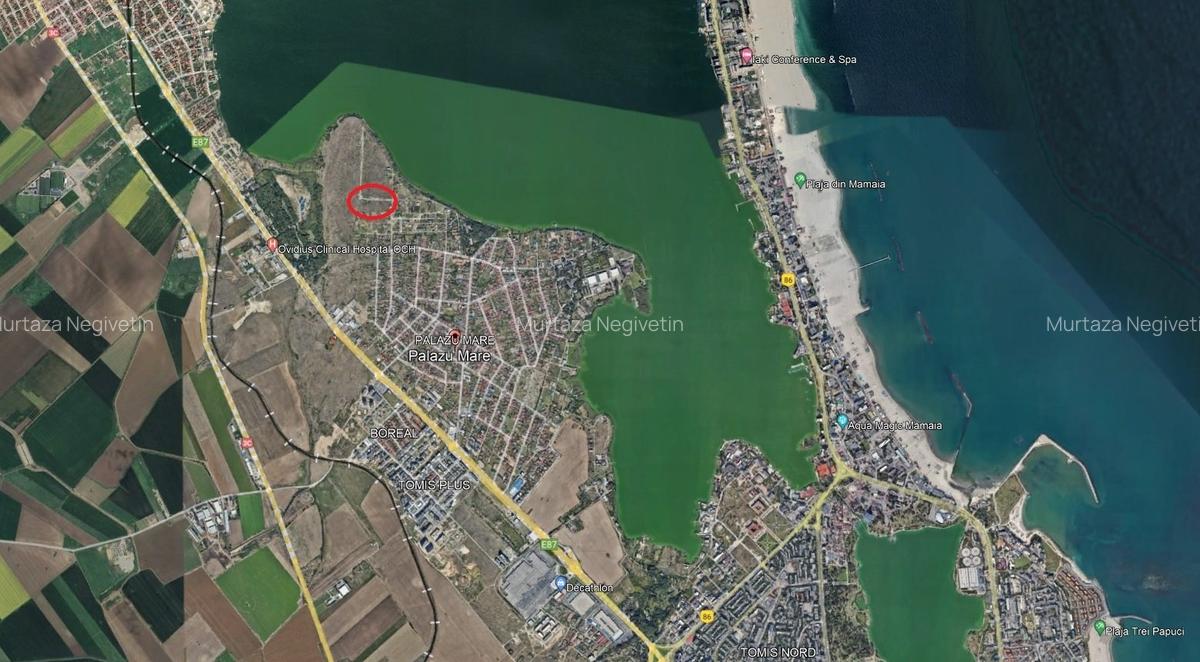 Vand teren in Constanta zona Palazu Mare - 1