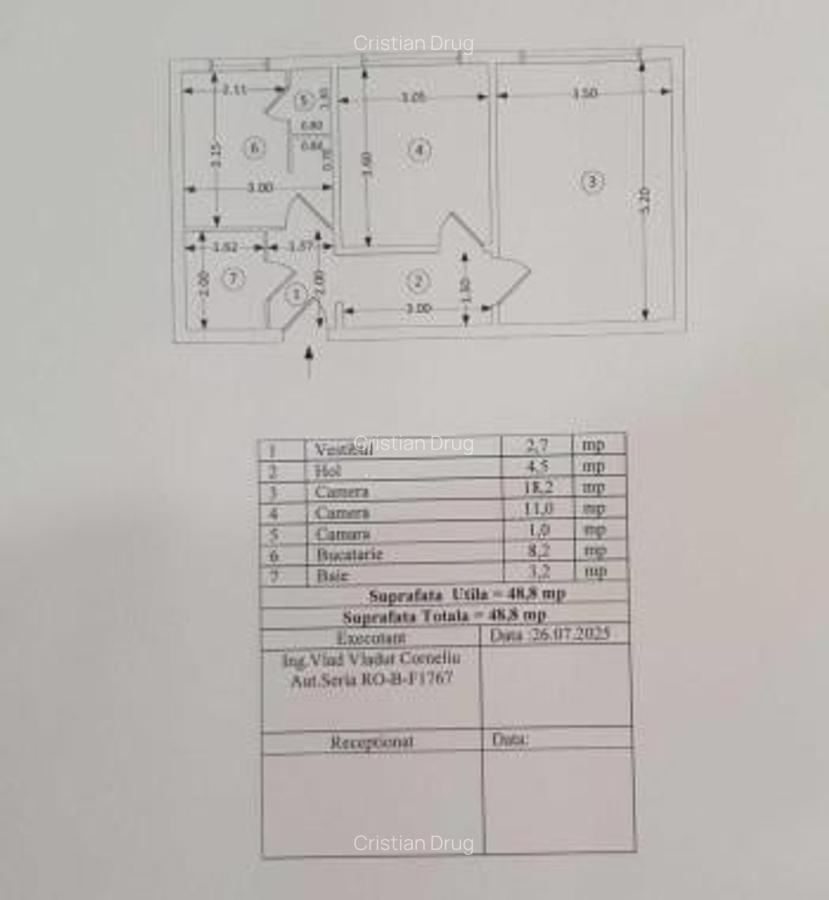 Apartament 2 camere 1 Decembrie 1918 - 8