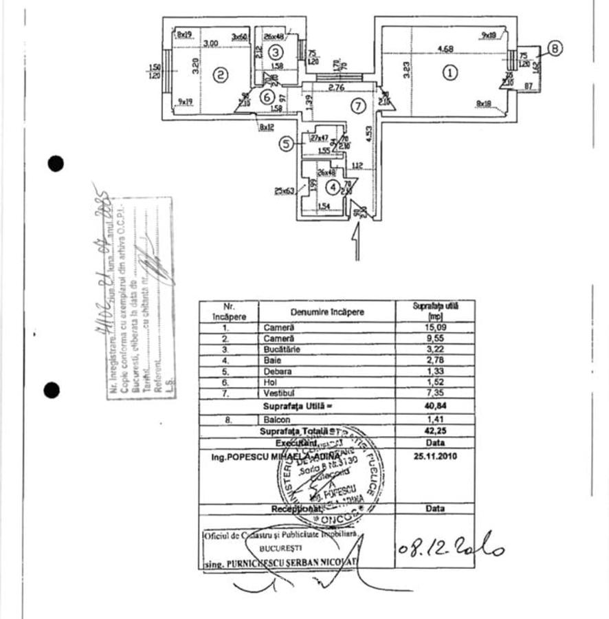 Apartament 2 camere decomandat Constantin Brancoveanu /Straja - 9