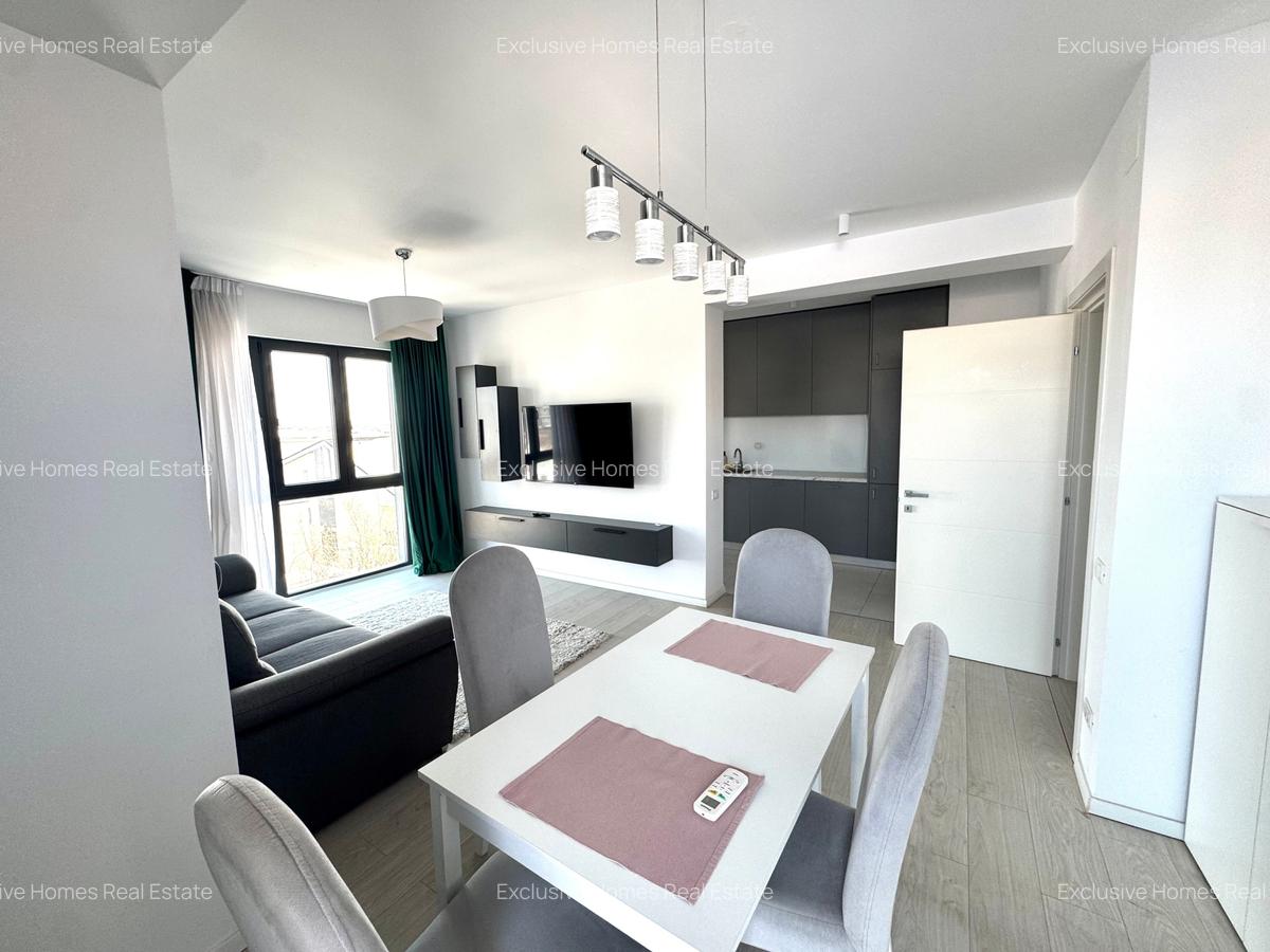 Apartament cu 2 camere decomandat, mobilat în Băneasa - 2