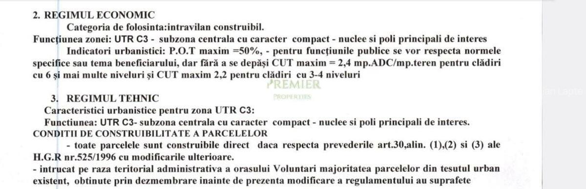 TEREN 3100 MP | DEZVOLTARE IMOBILIARE | CERT. URB. P+6 | POT 50% - 3
