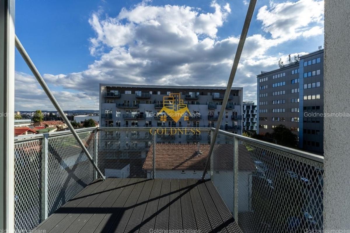Penthouse mobilat lux, parcare, AC, bloc nou, Semicentral, zona Horea - 16