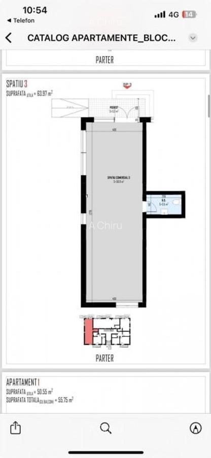 Spatiu Comercial de inchiriat-Bragadiru strada Crisul Repede - 1