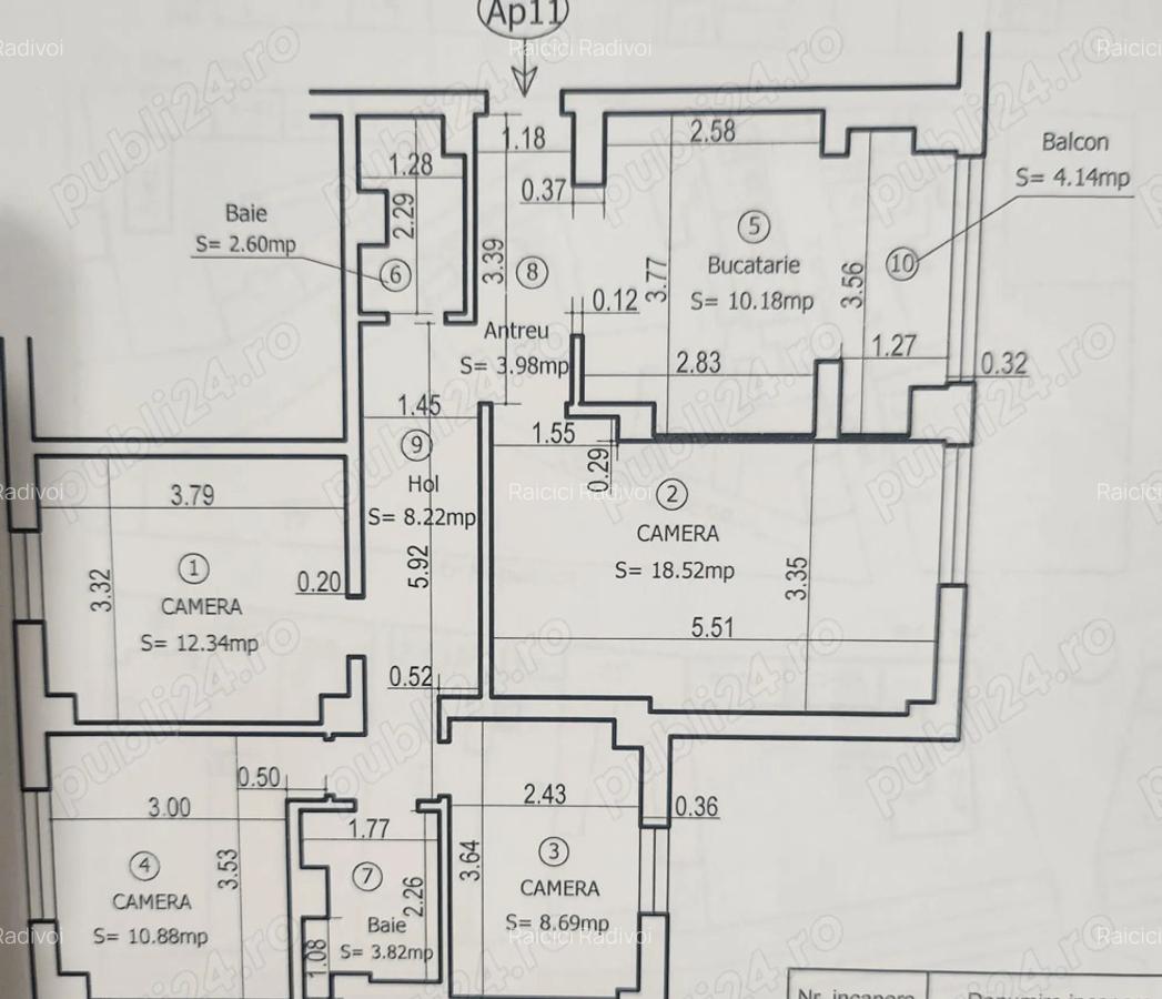 VANZARE ACCELERATA ap 4 camre 80 mp utili - 4 VANZARE ACCELERATA ap 4 camre 80 mp utili - 4