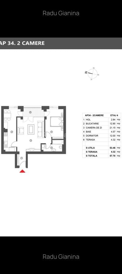 Apartament cu 2 camere în Herăstrău - 10