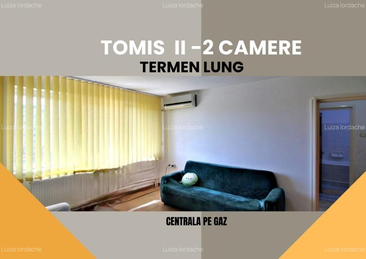 TOMIS II -apartament 2 camere mobilat si utilat cu centrala pe gaz - 1
