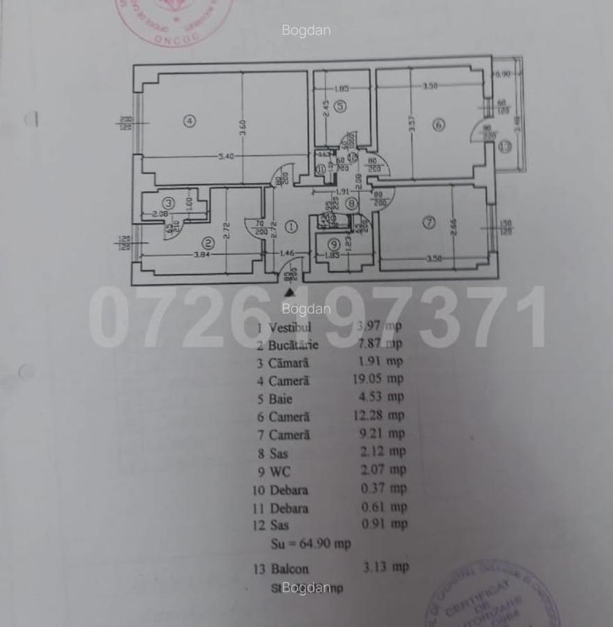 Apartament 3 camere | 68 mp | Decomandat | Soseaua Mihai Bravu – Sector 3 - 2