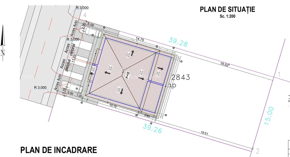 4 Terenuri de vânzare | Moșnița Nouă | 756 mp | Utilități complete | 60480 Euro - 4