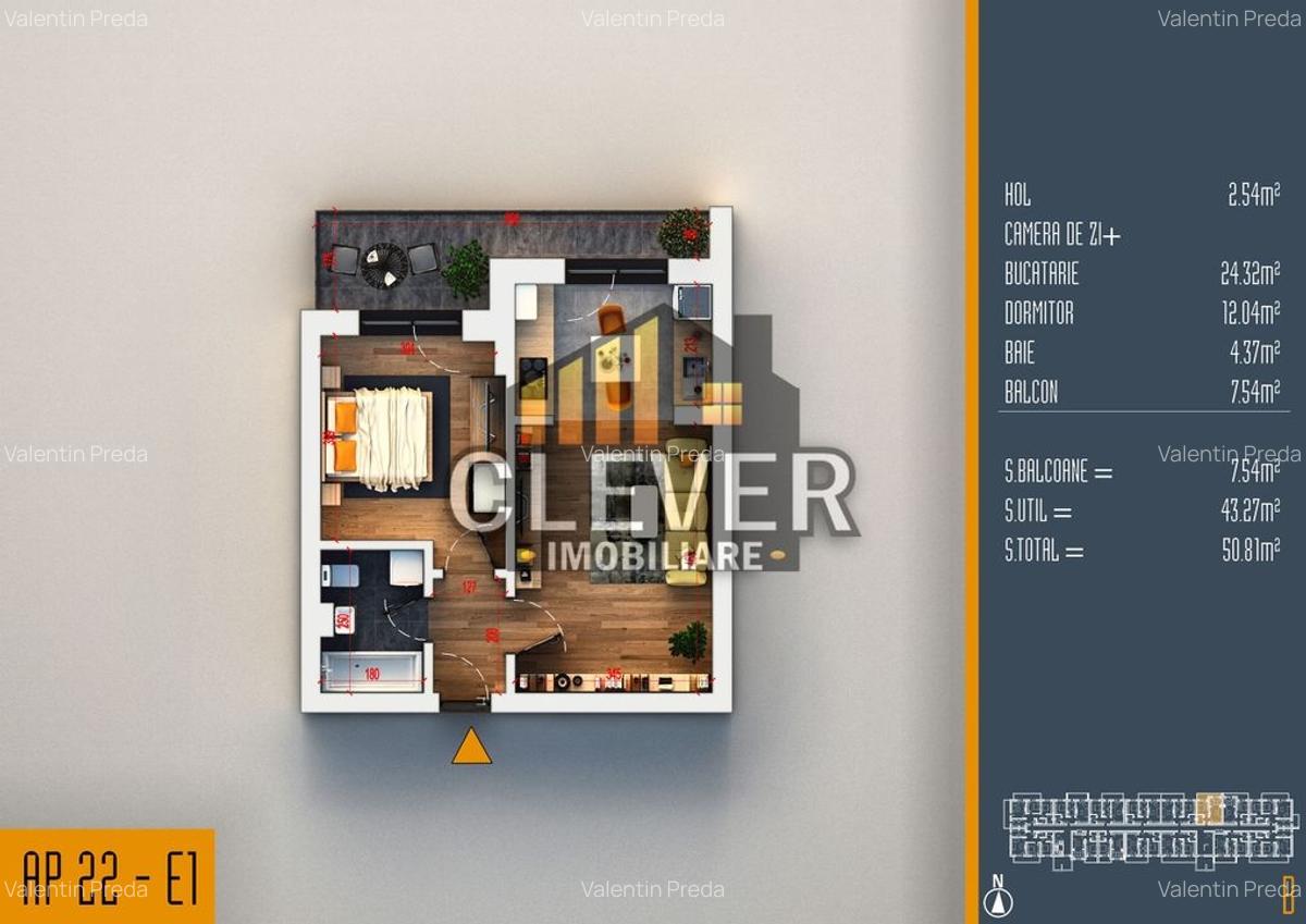 PROMO Apartament 2 camere-Ideal Investitie Theodor Pallady - 3