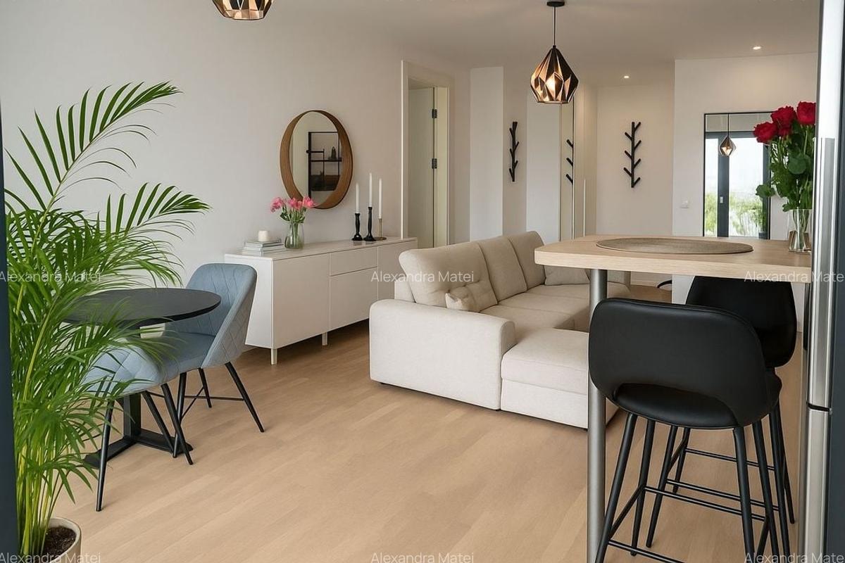 Apartament 2 camere complet mobilat 102 The Address - 1