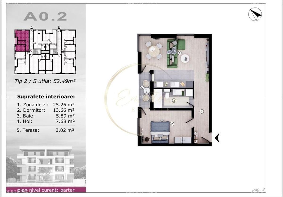 NOU | Apartament cu 2 camere - TORONTALULUI - 4