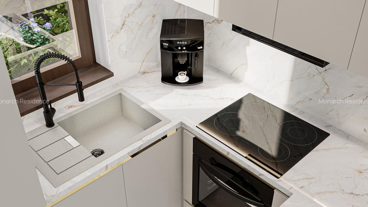 3 camere, vedere pe 2 parti, 2 bai - MONARCH RESIDENCE - 4