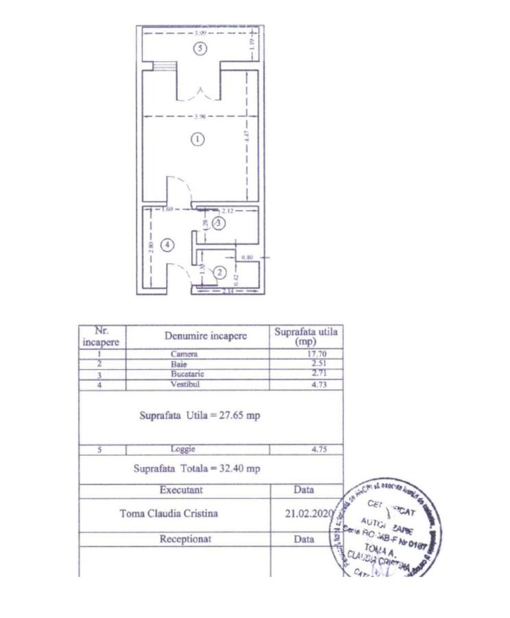 Garsoniera de vanzare in zona Costin Georgian-metrou - 9