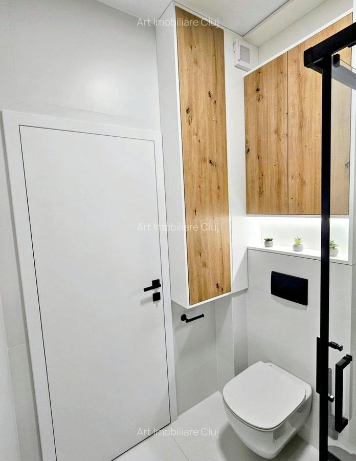 2 camere, bloc nou, mobilat modern, cu garaj, in Marasti, TOTUL NOU ! - 11