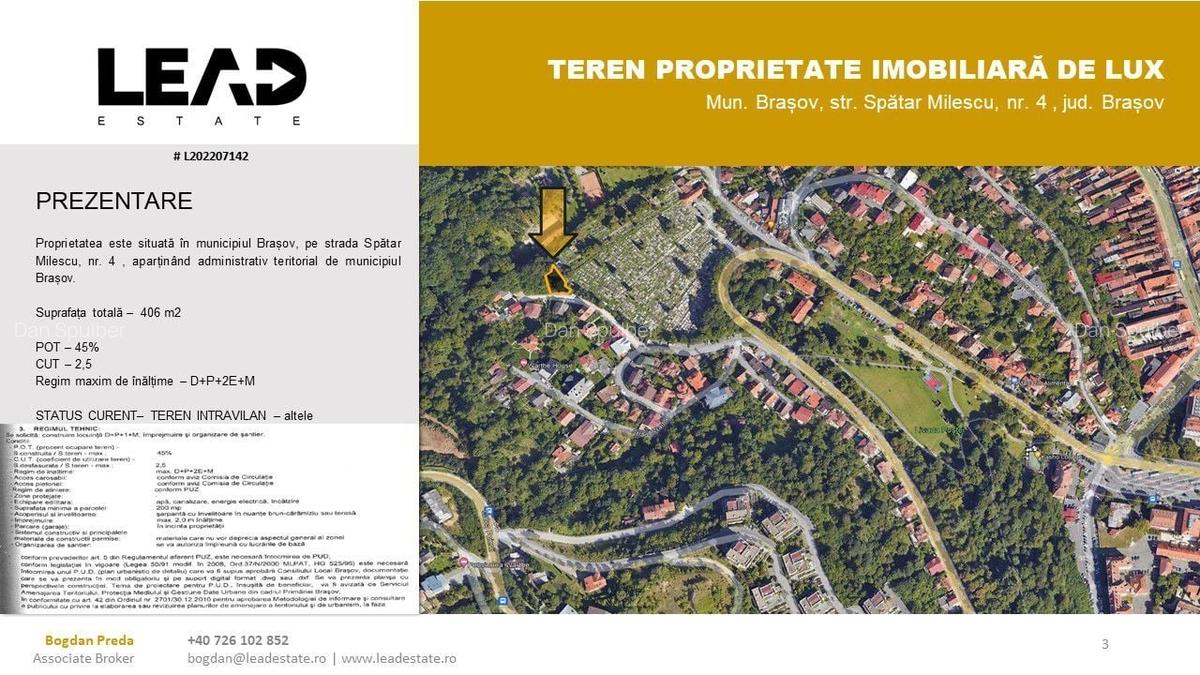 Teren Construcții intravilan de 406 mp, în Warthe - 2