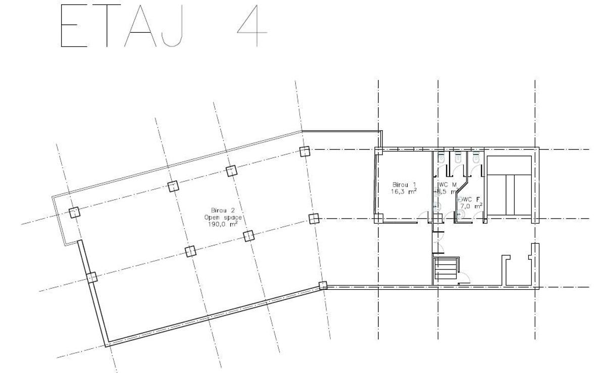 Birou, 650 mp în Ultracentral - 8
