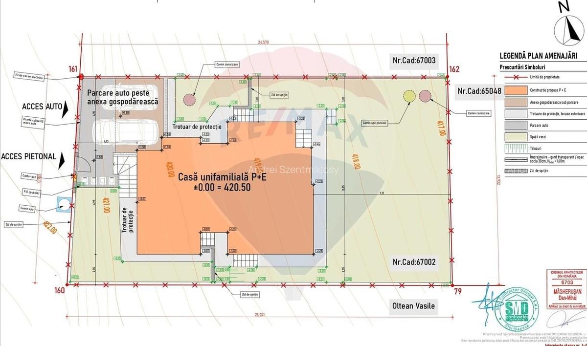 Casa individuala, arhitectura moderna, compartimentare superba, com 0 - 6