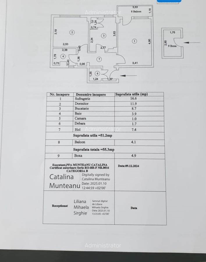 Vanzare 2 camere-Imobiliare MAXICONFORT - 2