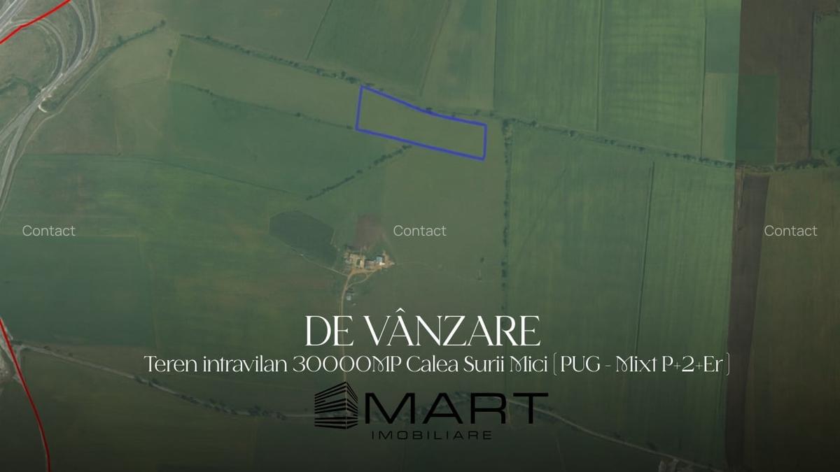 Teren 30.000mp zona Calea Surii Mici - 1