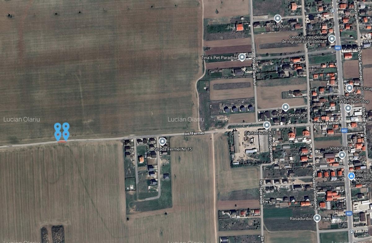 Teren casa  Ciorogarla , Loturi de  casa 500 -1500mp Manastirea Samurcasi - 2