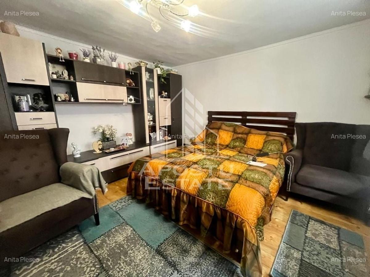 Apartament 1 camera,curte comuna,centrala proprie,zona Saguna - 2