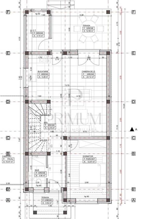 GIROC - Casa individuala - 4 Camere - 3 Bai - Asfalt - 2