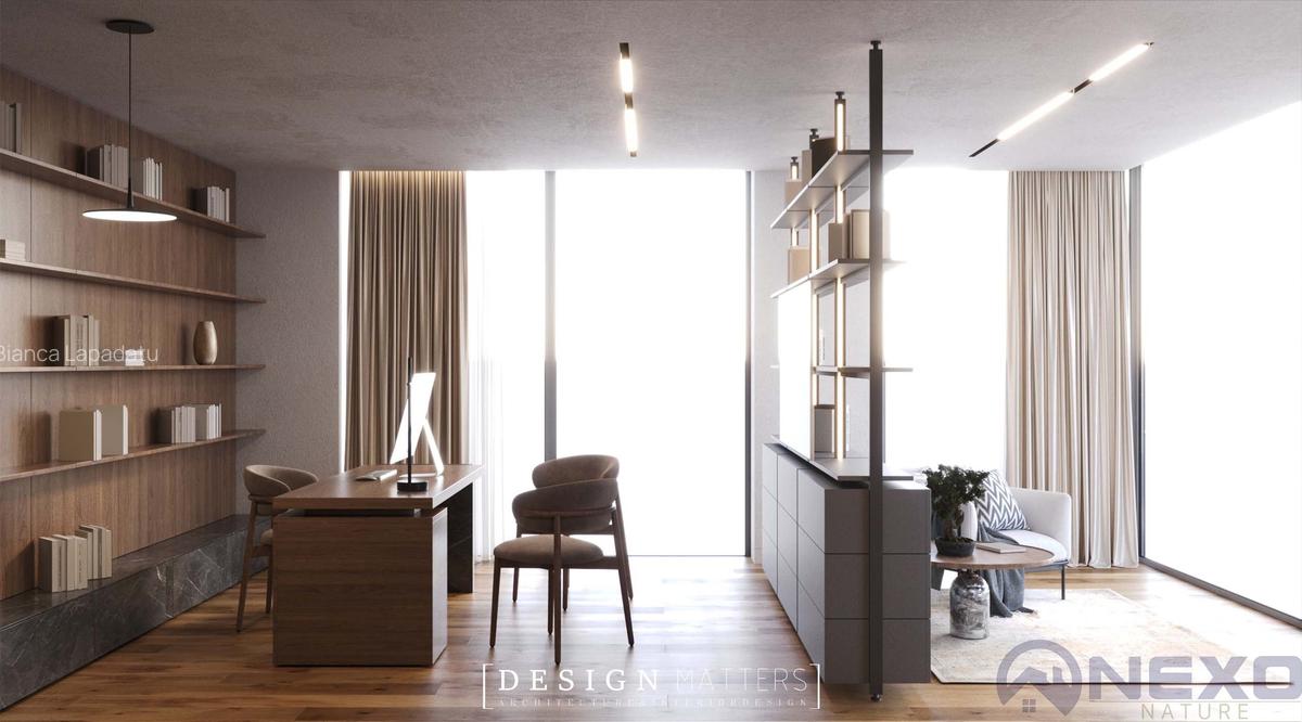 NEXO Nature - Vile Inteligente cu Piscină  Privată  și  Living Înalt de 7 Metri - 9