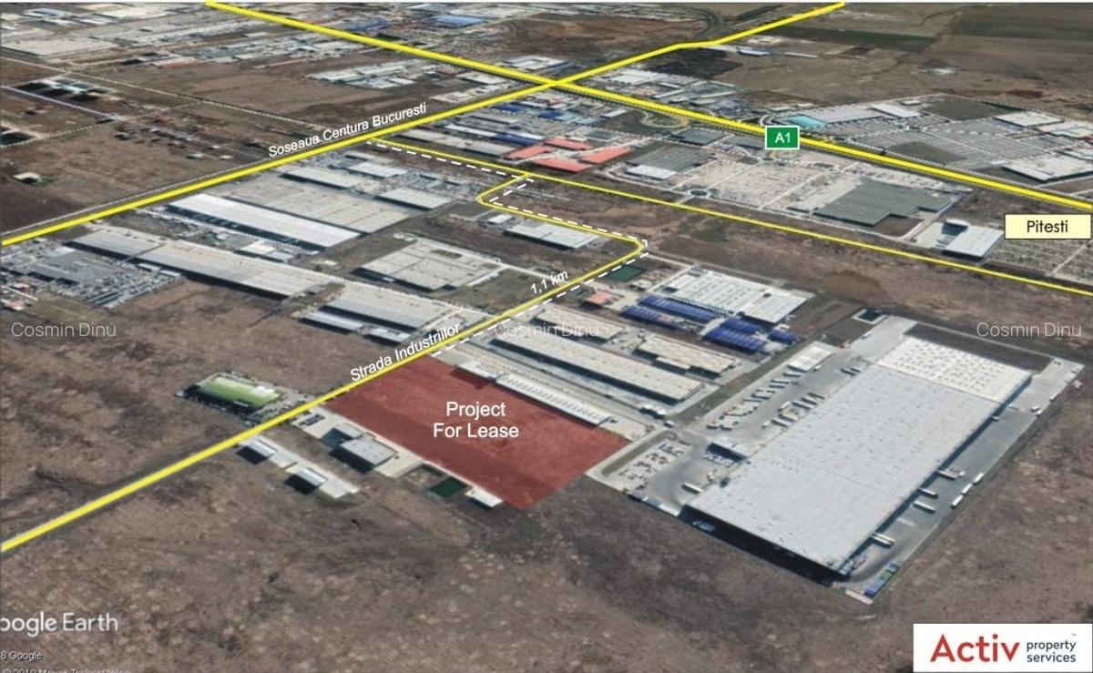 Spațiu industrial, 8750 mp în Industriilor - 9