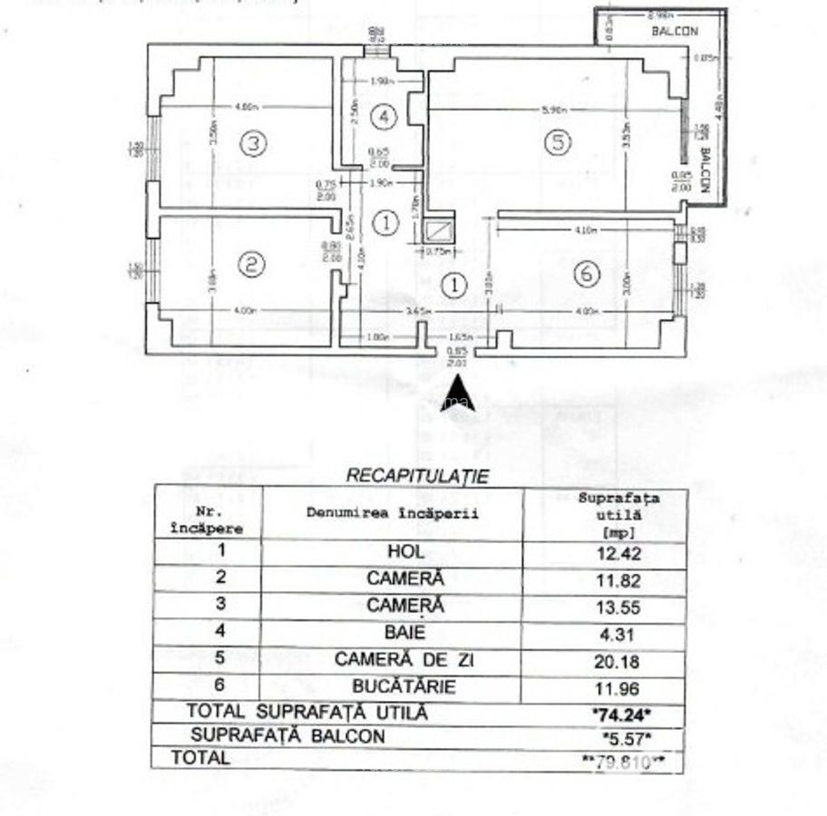 Alexandru – Minerva! Ap 3 camere, 80 mp, et 6/8, bloc la bulevard - 9