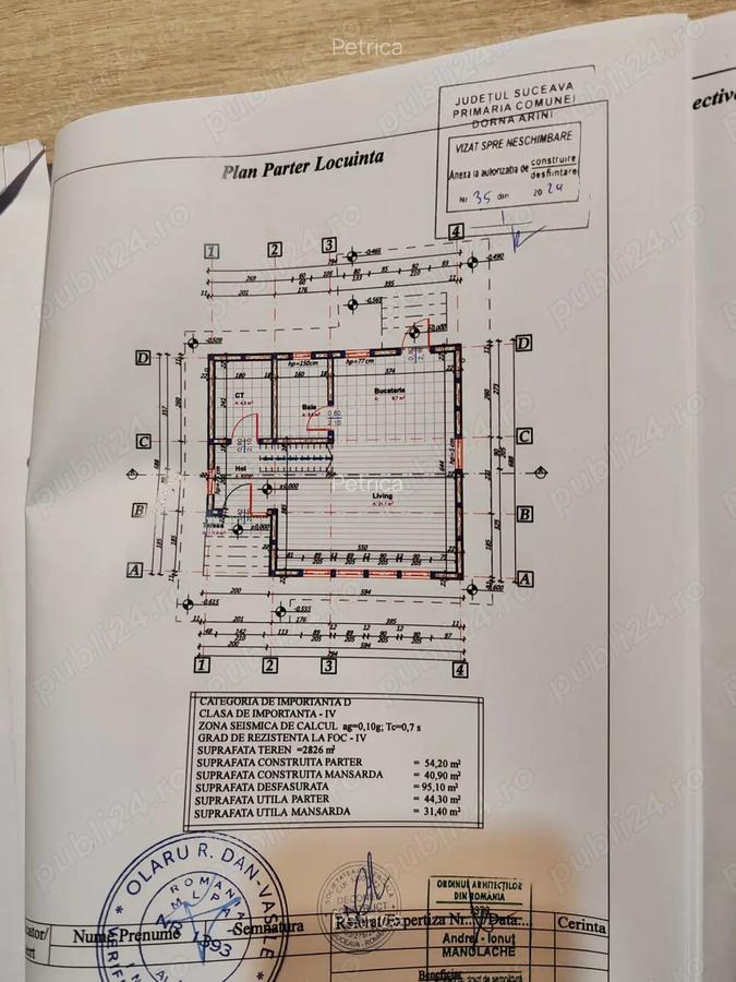 Vand casa noua P+M in Bucovina cu teren superb - 5