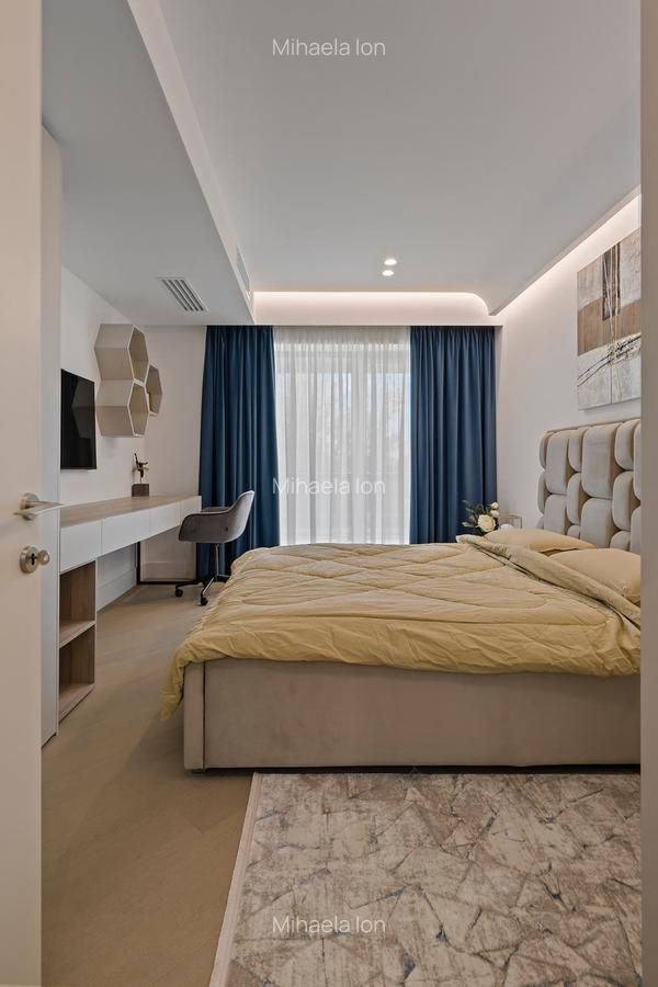 Apartament cu 3 camere semidecomandat, mobilat în Pipera - 13