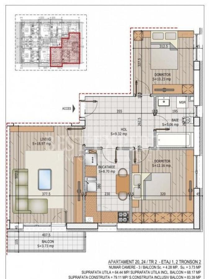 3 Camere Direct Dezvoltator Ideal Familie - 1 3 Camere Direct Dezvoltator Ideal Familie - 1