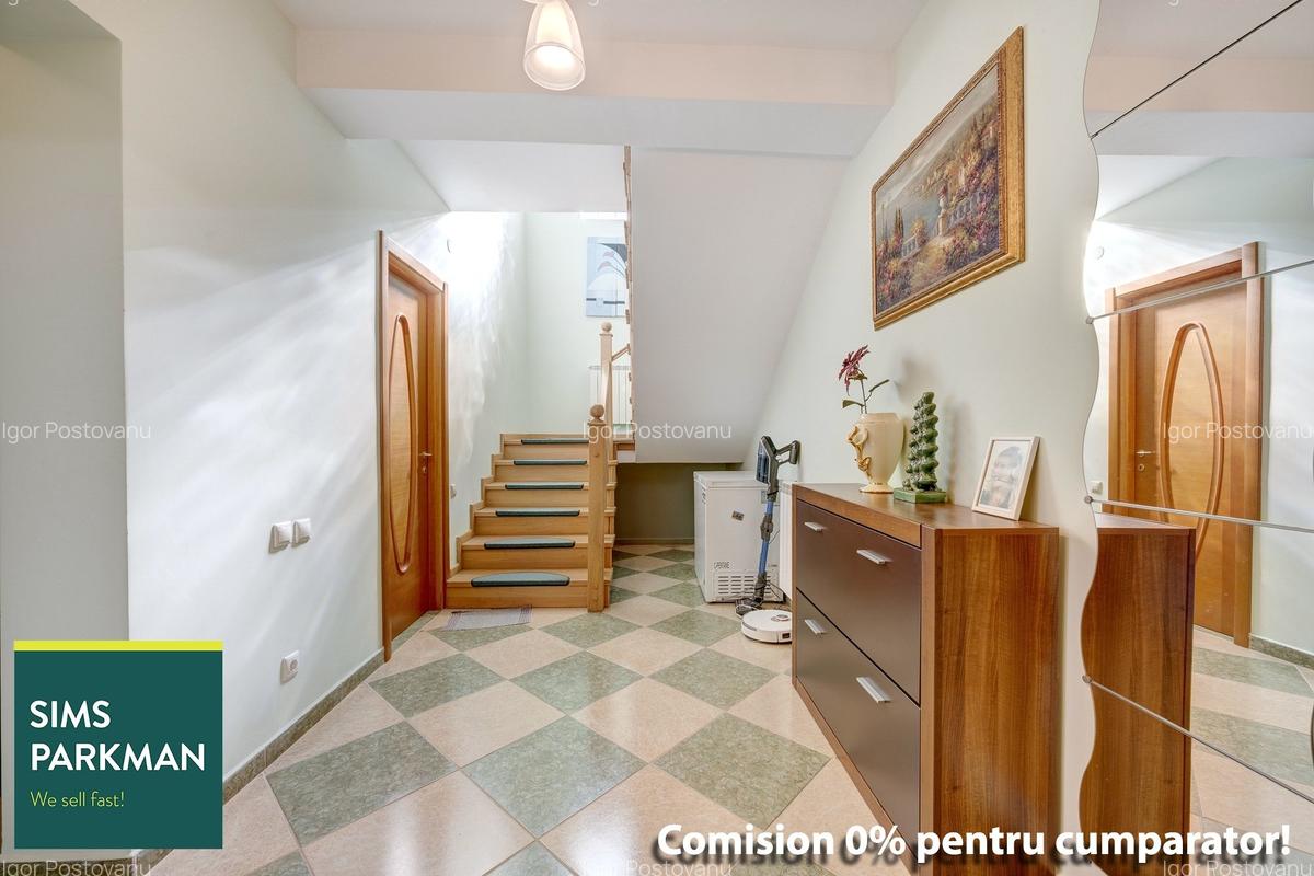 Snagov – Nufarului, Casa 254 mp cu piscina, sauna si semineu | 0% - 10