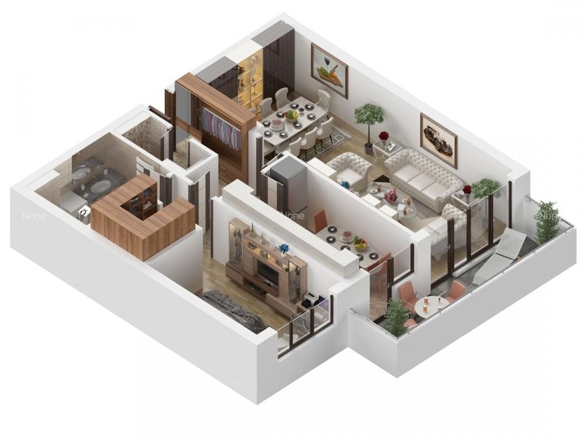 Apartament cu 2 camere decomandat în 13 Decembrie - 6