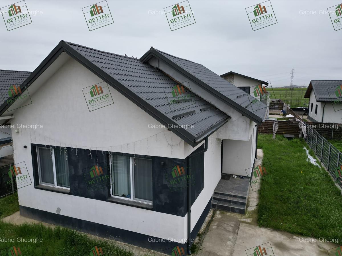 Casă eficient compartimentată, parter, 110mp, 3 camere,teren 375 mp,com. Berceni - 2