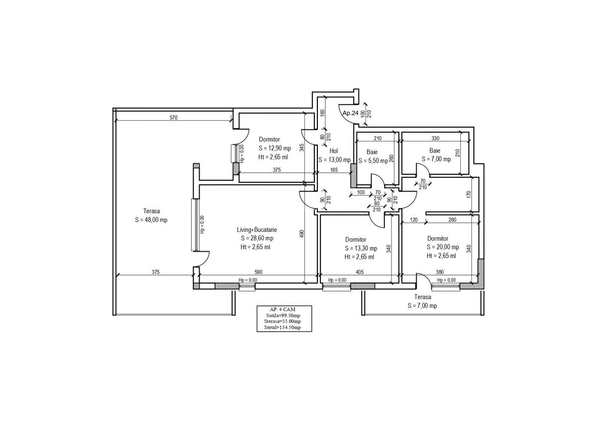 Apartament cu 4 camere decomandat în Theodor Pallady - 2
