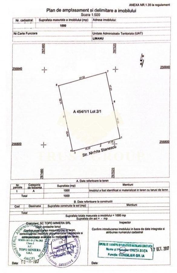Teren Construcții intravilan de 1000 mp, în Central - 5
