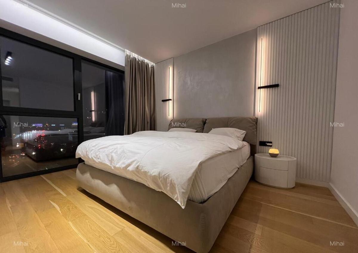 3 camere LUX mobilat/utilat ONE HERASTRAU TOWERS etaj 5 vedere libera - 2