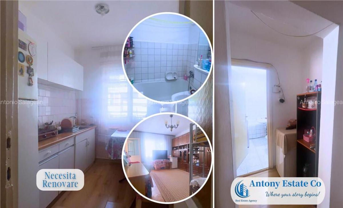 Apartament de , tip DP, 1 camera decomandat, Rogerius - Orad - 13