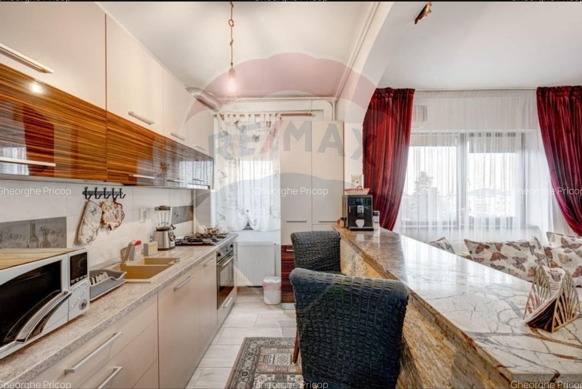 Apartament cu 3 camere semidecomandat, mobilat în Bucureștii Noi - 13