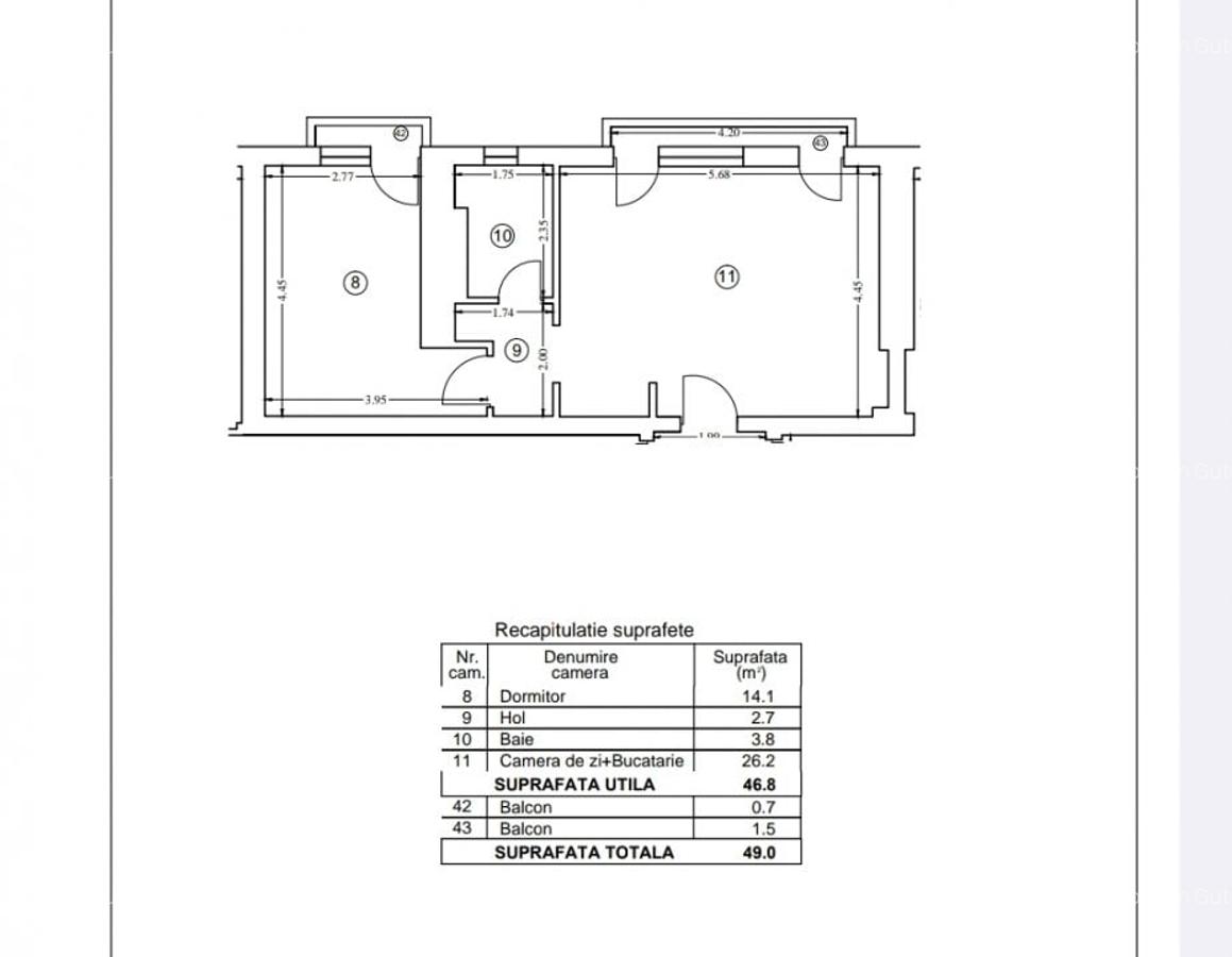 SunLake Residence, Lacul Fundeni, 2 camere - 11