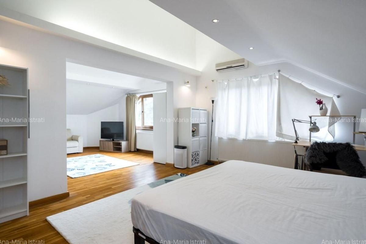 COMISION 0% - Baneasa/ Dobrogeanu Gherea-Garlei casa P+1+M 6 camere curte 550mp - 29