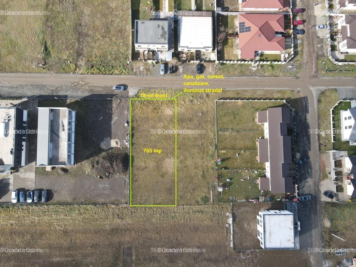 Teren cu o poziționare excelentă în Moșnița Nouă Zonă deja dezvoltată-85.000 E - 4