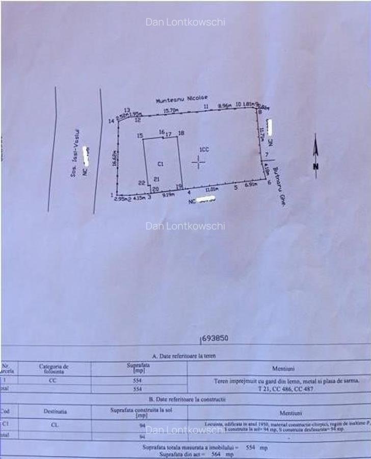Ocazie! Dumbrava la str principala TEREN 554mp CASA batraneasca 94mp locuibila - 6