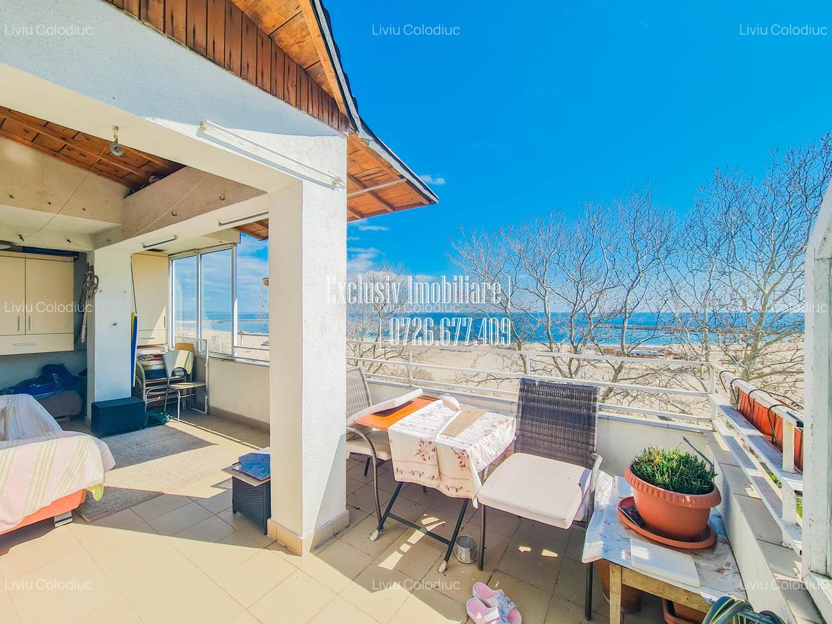Vedere Frontala la Mare! Apartament 3 camere 100 mp cu Terasa si Parcare Privata - 4